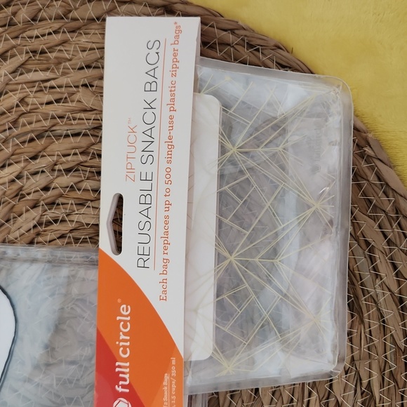 REUSABLE SANDWICH AND SNACK BAGS. - Picture 3 of 9